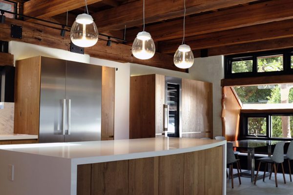 Malibu Rustic Kitchen Featuring LEICHT Cabinets