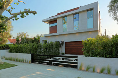 modern front of house