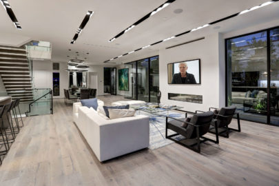 ultra modern living room