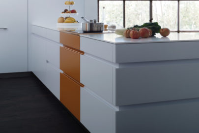 handleless kitchen cabinets Los Angeles